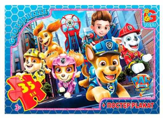 ИД Пазли 35 ел midi G-Toys PWO0864 Щенячий патруль Ціна (цена) 65.60грн. | придбати  купити (купить) ИД Пазли 35 ел midi G-Toys PWO0864 Щенячий патруль доставка по Украине, купить книгу, детские игрушки, компакт диски 0