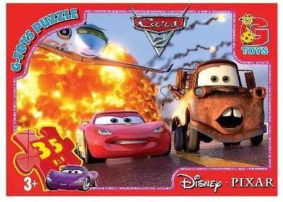 ИД Пазли 35 ел midi G-Toys Z10204 "Тачки"