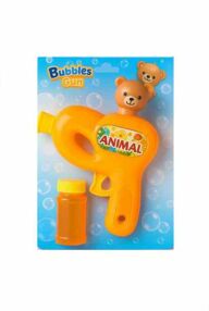 Мильні бульбашки пістолет 15 см запаска 6 см 2 види по 2 кольори 1142-1145