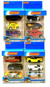 Набір машин металевих 3 штуки 4 види 698-03S