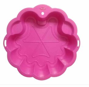 Пісочниця-басейн Квітка 0124/04 рожева 80 х 81 х 20 см