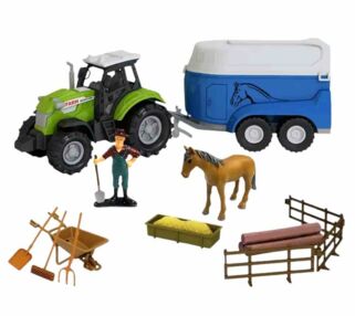 Трактор з причепом набір Ферма 550-10K