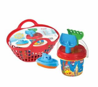 Пляжний набір у кошику 295 х 205 х 190 мм 03469