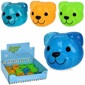 Мяч стрибун ведмедик 3 кольори MS 4498-1 Мяч стрибун ведмедик 3 кольори MS 4498-1
