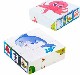 Кубики Водний світ 0412 Кубики Водний світ 0412