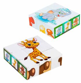 Кубики Кумедні тварини 0415 Кубики Кумедні тварини 0415