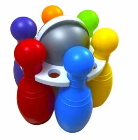 Кеглі великі №3 кольорові 0282 Кеглі великі №3 кольорові 0282