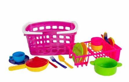 Кошик з посудом  093/2