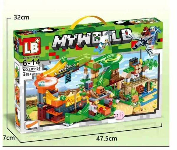 Конструктор My World 418 деталей LB1108 Ціна (цена) 573.20грн. | придбати  купити (купить) Конструктор My World 418 деталей LB1108 доставка по Украине, купить книгу, детские игрушки, компакт диски 1