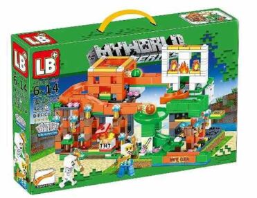 Конструктор My World 423 деталей LB1124