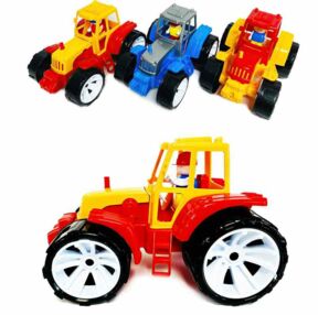 Машина трактор 0 кольорова кабіна 007/6