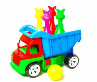 Машина Алексбамс зайці кеглі  089 Машина Алексбамс зайці кеглі  089