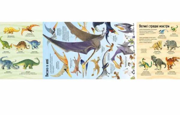 Велика книга динозаврів Ціна (цена) 251.00грн. | придбати  купити (купить) Велика книга динозаврів доставка по Украине, купить книгу, детские игрушки, компакт диски 3