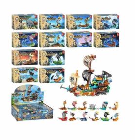 Конструктор піратський корабель 12 видів SM194B