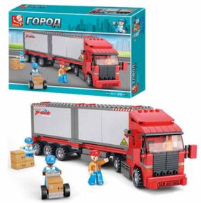 Конструктор Sluban Місто Трейлер фігурки 345 деталей М38-В0338