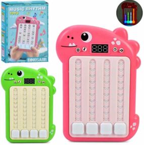 Гра ігрова консоль електронна  динозавр 2 кольори MK001