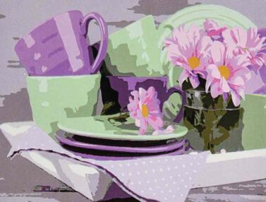 Розпис по номерах 30х40 SS1153 Теплий спокій "Strateg"