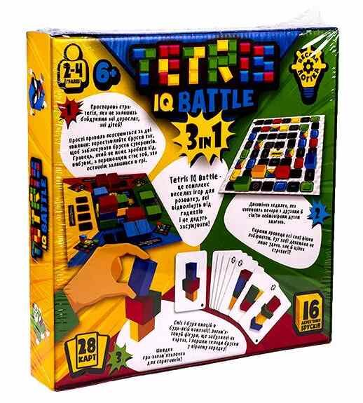 Гра Tetris IQ battle 3 in 1 розважальна Ціна (цена) 85.70грн. | придбати  купити (купить) Гра Tetris IQ battle 3 in 1 розважальна доставка по Украине, купить книгу, детские игрушки, компакт диски 1