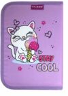 Пенал CLASS 1 відділення на блискавці Cool Kitten 25002C Ціна (цена) 147.60грн. | придбати  купити (купить) Пенал CLASS 1 відділення на блискавці Cool Kitten 25002C доставка по Украине, купить книгу, детские игрушки, компакт диски 1