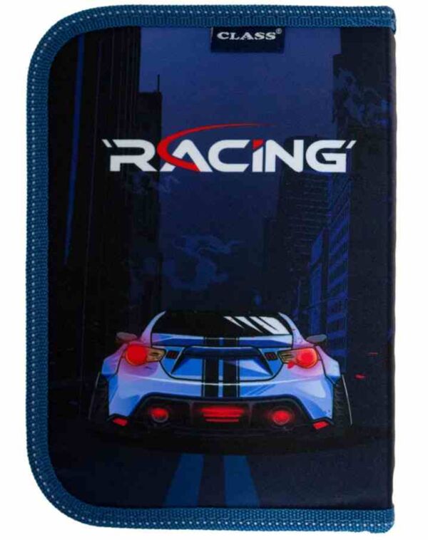 Пенал CLASS 1 відділення на блискавці Racing 25009C Ціна (цена) 147.60грн. | придбати  купити (купить) Пенал CLASS 1 відділення на блискавці Racing 25009C доставка по Украине, купить книгу, детские игрушки, компакт диски 1