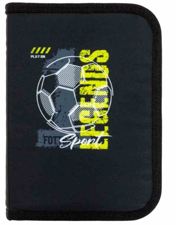Пенал CLASS 1 відділення 2 відвороти на блискавці Football 25208C Ціна (цена) 211.80грн. | придбати  купити (купить) Пенал CLASS 1 відділення 2 відвороти на блискавці Football 25208C доставка по Украине, купить книгу, детские игрушки, компакт диски 0