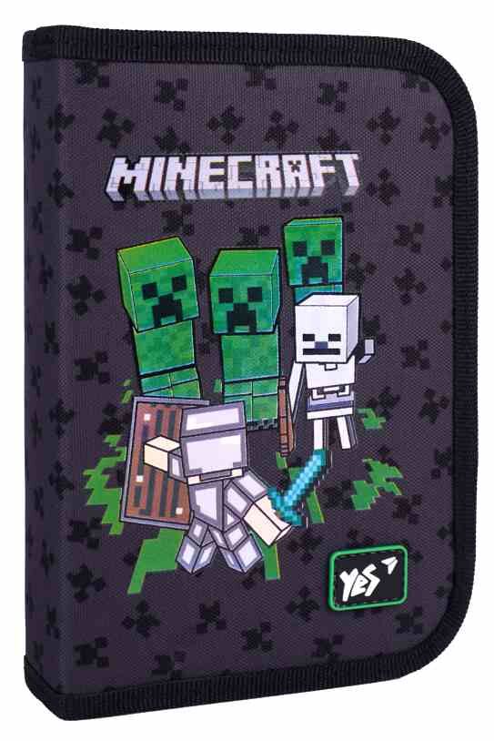Пенал YES 533622 твердий одинарний з одним клапаном НР-03 Minecraft Team Ціна (цена) 283.60грн. | придбати  купити (купить) Пенал YES 533622 твердий одинарний з одним клапаном НР-03 Minecraft Team доставка по Украине, купить книгу, детские игрушки, компакт диски 0