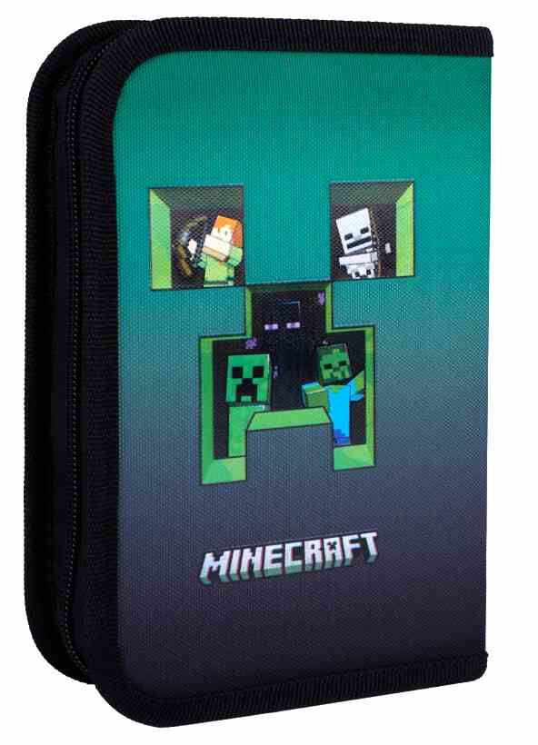 Пенал YES 533633 твердий одинарний з двома клапанами НР-04 Minecraft Icons Ціна (цена) 324.20грн. | придбати  купити (купить) Пенал YES 533633 твердий одинарний з двома клапанами НР-04 Minecraft Icons доставка по Украине, купить книгу, детские игрушки, компакт диски 1