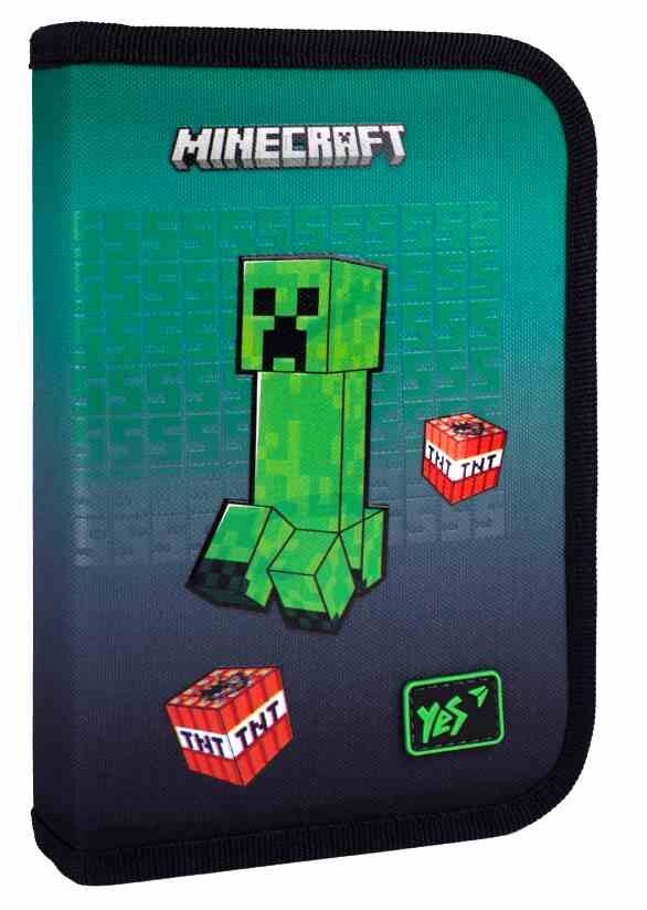 Пенал YES 533633 твердий одинарний з двома клапанами НР-04 Minecraft Icons Ціна (цена) 324.20грн. | придбати  купити (купить) Пенал YES 533633 твердий одинарний з двома клапанами НР-04 Minecraft Icons доставка по Украине, купить книгу, детские игрушки, компакт диски 0