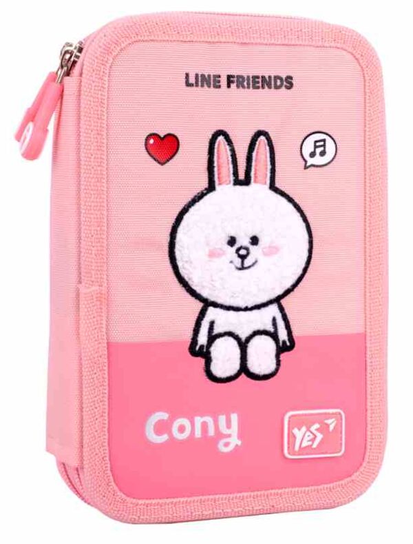 Пенал YES твердий подвійний НР-01 Line Friends Pretty Choco and Cony 533638 Ціна (цена) 344.70грн. | придбати  купити (купить) Пенал YES твердий подвійний НР-01 Line Friends Pretty Choco and Cony 533638 доставка по Украине, купить книгу, детские игрушки, компакт диски 0