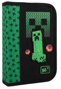 Пенал YES 533654 твердий одинарний без клапана НР-02 Minecraft Team Пенал YES 533654 твердий одинарний без клапана НР-02 Minecraft Team
