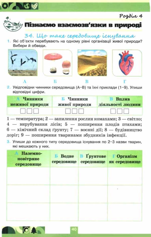 пізнаємо природу 6 клас робочий зошит тематичне оцінювання до біди гільберга нуш Ціна (цена) 76.50грн. | придбати  купити (купить) пізнаємо природу 6 клас робочий зошит тематичне оцінювання до біди гільберга нуш доставка по Украине, купить книгу, детские игрушки, компакт диски 6