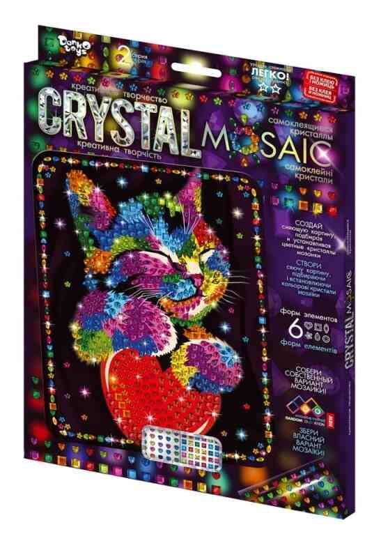 набір для творчості crystal mosaic CRM-02-02 самоклеючі кристали Ціна (цена) 81.80грн. | придбати  купити (купить) набір для творчості crystal mosaic CRM-02-02 самоклеючі кристали доставка по Украине, купить книгу, детские игрушки, компакт диски 0