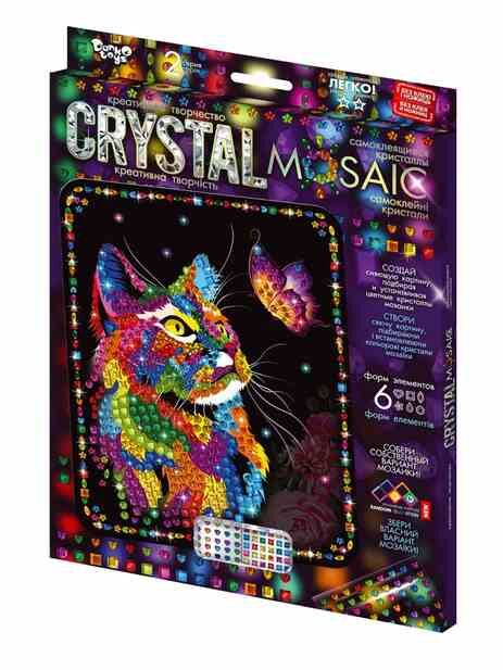 набір для творчості crystal mosaic CRM-02-04 самоклеючі кристали Ціна (цена) 81.80грн. | придбати  купити (купить) набір для творчості crystal mosaic CRM-02-04 самоклеючі кристали доставка по Украине, купить книгу, детские игрушки, компакт диски 0
