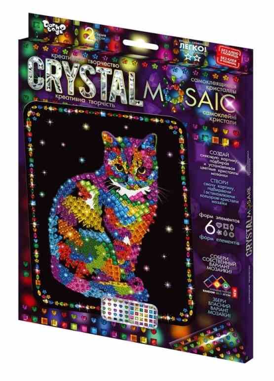 набір для творчості crystal mosaic CRM-02-09 самоклеючі кристали Ціна (цена) 81.80грн. | придбати  купити (купить) набір для творчості crystal mosaic CRM-02-09 самоклеючі кристали доставка по Украине, купить книгу, детские игрушки, компакт диски 0