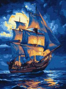 Розпис по номерах 30х40 КНО6372 Легенда хвиль "Ідейка"