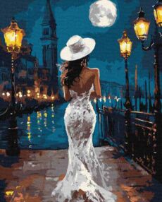 Розпис по номерах 40х50 КНО8544 Біля причалу "Ідейка"