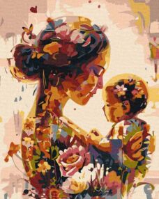 Розпис по номерах 40х50 КНО8554 Розквіт жіночності "Ідейка"