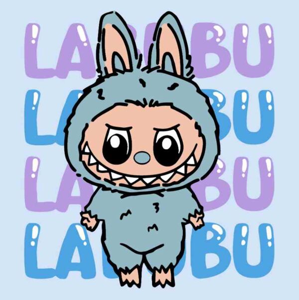 Розпис по номерах LABUBU 25х25 KHO1283 Він Лабубу Ідейка Ціна (цена) 109.90грн. | придбати  купити (купить) Розпис по номерах LABUBU 25х25 KHO1283 Він Лабубу Ідейка доставка по Украине, купить книгу, детские игрушки, компакт диски 0