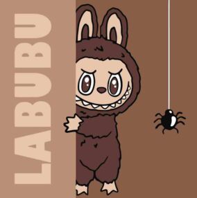 Розпис по номерах LABUBU 25х25 KHO1302 Хованки Лабубу "Ідейка" Розпис по номерах LABUBU 25х25 KHO1302 Хованки Лабубу "Ідейка"