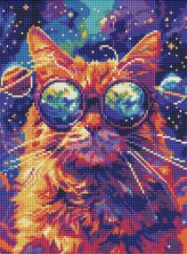 Алмазна мозаїка 30х40 АМО8088 Зоряні окуляри "Ідейка"