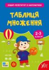 Зошит репетитор з математики Таблиця множення Ціна (цена) 28.27грн. | придбати  купити (купить) Зошит репетитор з математики Таблиця множення доставка по Украине, купить книгу, детские игрушки, компакт диски 0