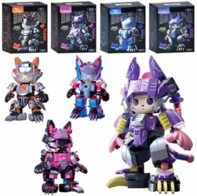 Конструктор робот кіт 4 види W9201A-D