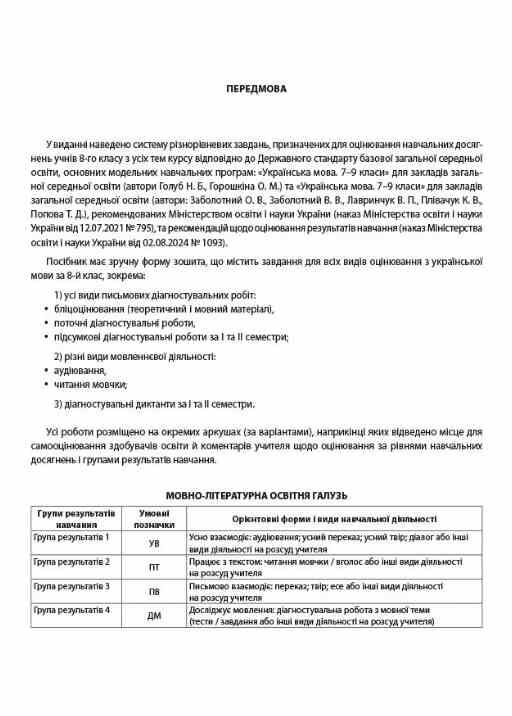 Українська мова 8 клас усі діагностувальні роботи НУШ Ціна (цена) 112.93грн. | придбати  купити (купить) Українська мова 8 клас усі діагностувальні роботи НУШ доставка по Украине, купить книгу, детские игрушки, компакт диски 4