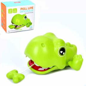 Водоплаваюча іграшка динозавр заводна 9 см  YB17813