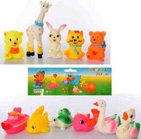 Іграшка для купання тварина пискавка 2 види 126-64-67