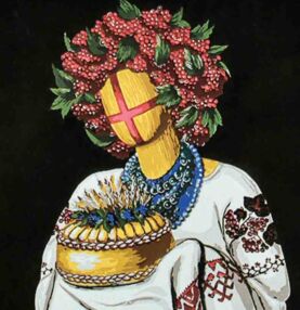 Розпис по номерах 40х40 AV4040-88 Гостинна на чорному фоні "Strateg"