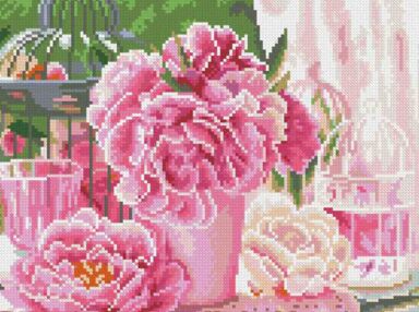 Алмазна мозаїка б/підрамн 30х40 ZAV3040-33 Весняний настрій "Strateg"