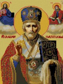 Алмазна мозаїка б/підрамн 30х40 ZAV3040-35 Святий Миколай "Strateg" Алмазна мозаїка б/підрамн 30х40 ZAV3040-35 Святий Миколай "Strateg"