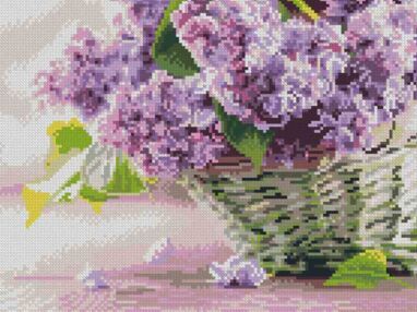 Алмазна мозаїка б/підрамн 30х40 ZAV3040-37 Бузок "Strateg" Алмазна мозаїка б/підрамн 30х40 ZAV3040-37 Бузок "Strateg"