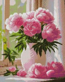 Алмазна мозаїка б/підрамн 40х50 ZAV4050-23 Звичайна ніжність "Strateg"